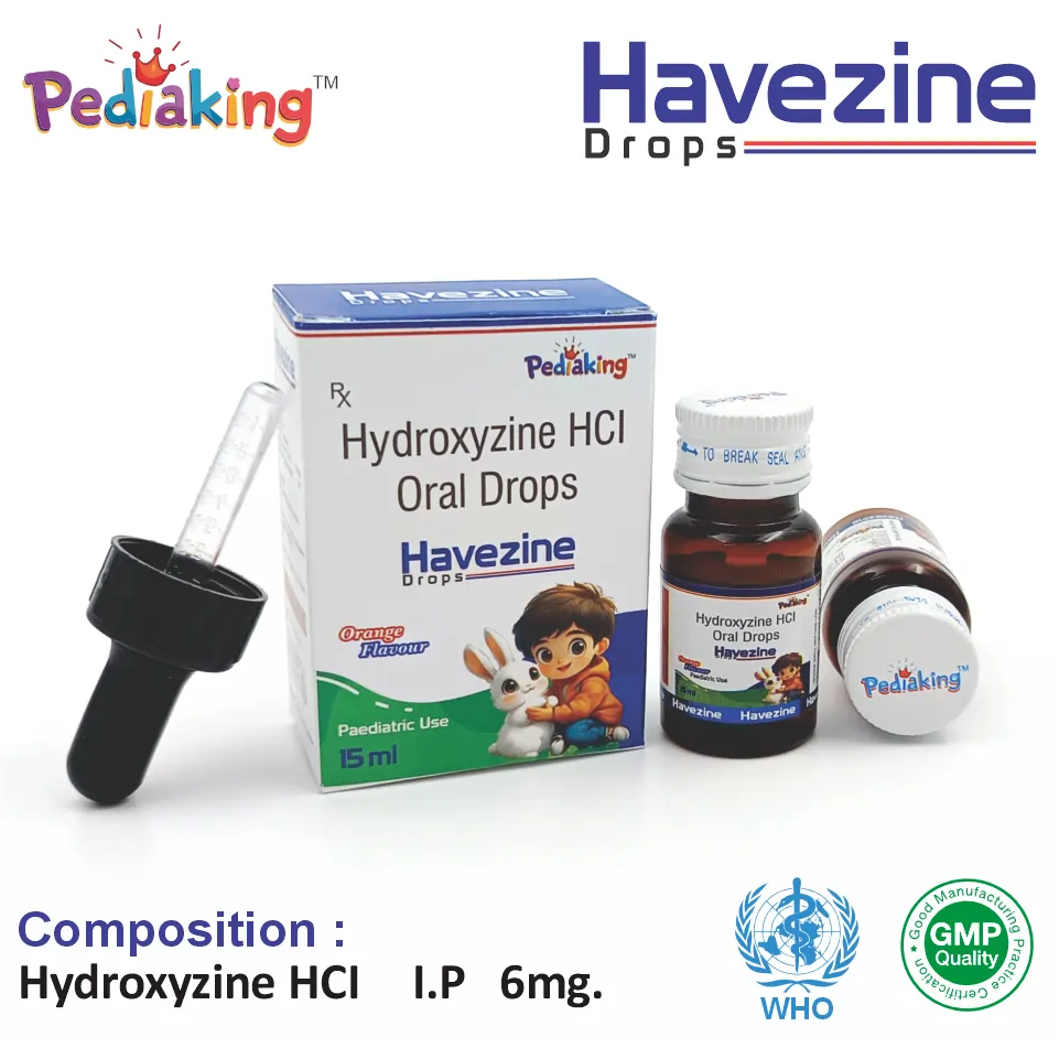 Hydroxyzine 6mg Drop PCD
